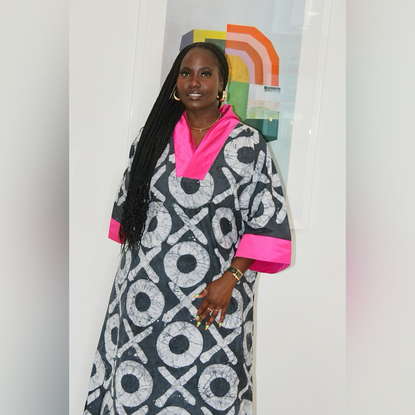African Kaftan Dress Full Length
